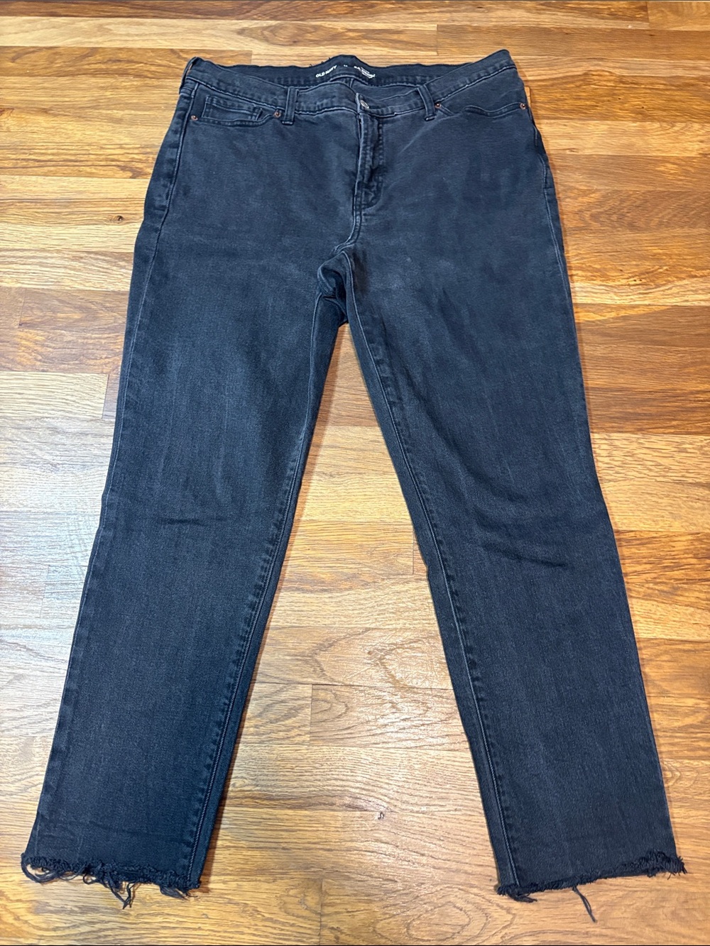 Old Navy Black OG straight jeans